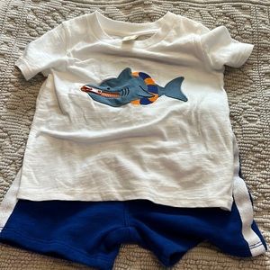 Tucker + Tate 18month- shirt never worn shorts worn a few times